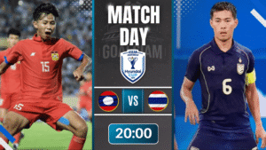 ดูบอลออนไลน์ ฟุตบอลชิงแชมป์อาเซียน ถ่ายทอดสด ทีมชาติลาว พบ ทีมชาติไทย 25/7/69