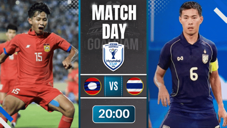 ดูบอลออนไลน์ ฟุตบอลชิงแชมป์อาเซียน ถ่ายทอดสด ทีมชาติลาว พบ ทีมชาติไทย 25/7/69