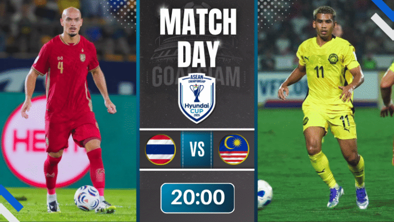 ดูบอลออนไลน์ ฟุตบอลชิงแชมป์แห่งชาติอาเซียน 2026 ถ่ายทอดสด ทีมชาติไทย พบกับ ทีมชาติมาเลเซีย 1/8/69