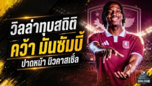 วิลล่าทุบคลัง 70 ล้านยูโร ปาดหน้านิวคาสเซิ่ลคว้า มันซัมบี้ สร้างสถิติแพงสุดสโมสร