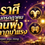 4 ราศี ดวงวันนี้ เดือนกรกฎาคม 2569 ดวงพุ่งแรง งานเจิดจรัส โชคลาภมาแซงโค้ง โดย หมอช้าง ทศพร