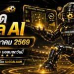 ทีเด็ดบอล AI 2026 วันนี้ 3 กรกฎาคม 2569 เปิดมุมอ่านเกมก่อนคิกออฟ ทีเด็ด 5 ดาว และทีเด็ดบอลนอกที่ต้องเช็กให้ครบ