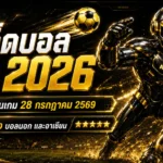 ทีเด็ดบอล AI 2026 วันอังคารที่ 28 กรกฎาคม 2569 เปิดโพยวิเคราะห์ครบทุกลีก คัดทีเด็ด 5 ดาวก่อนเกม