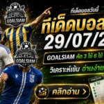 ทีเด็ดบอลสเต็ป 29 กรกฎาคม 2569 เปิดโพยวิเคราะห์ 3 และ 6 คู่ อ่านให้ครบก่อนเลือกฝั่ง แล้วตาม GOALSIAM ให้ทันทุกเกม