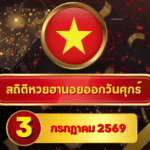 เปิดโผสถิติหวยฮานอยวันนี้ 3 กรกฎาคม 2569 เลขเด่นขยับแรงจากหวยฮานอยย้อนหลัง 30 วัน ครบ 4 รอบ โดย GOALSIAM