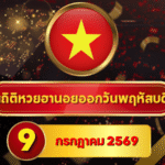 เลขไหนขยับแรง? สถิติหวยฮานอยวันนี้ 9 กรกฎาคม 2569 เจาะเลขเด่น หวยฮานอยย้อนหลัง 30 วัน ครบ 4 รอบ โดย GOALSIAM