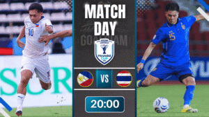 ดูบอลออนไลน์ ฟุตบอลชิงแชมป์อาเซียน ถ่ายทอดสด ฟิลิปปินส์ พบกับ ไทย 4/8/69