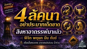 ดวงวันนี้ 4 ลัคนาต้องระวัง โหรรัตนโกสินทร์เตือนสิงหาอาถรรพ์ อย่าประมาทเด็ดขาด