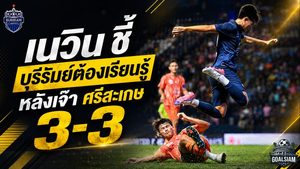 เนวินชี้ชัด บุรีรัมย์ต้องเรียนรู้ หลังโดนศรีสะเกษไล่เจ๊า 3-3 หยุดสถิติคลีนชีตปรีซีซั่น