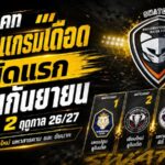สวาทแคทเปิดศึกเดือด ไทยลีก 2 เปิดโปรแกรม 4 นัดแรกเดือนกันยายน