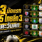 เดือดตั้งแต่เปิดซีซั่น! เปิด 3 นัดแรก TOP 5 ไทยลีก 3 โซนตะวันตก ฤดูกาล 2026/27