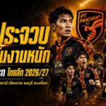 พีที ประจวบเจองานหนักตั้งแต่เปิดซีซั่น! เช็ก 6 นัดแรกไทยลีก 2026/27 ดวลทั้งชลบุรี-แบงค็อก