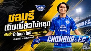 ชลบุรีเติมเขี้ยวไม่หยุด! เปิดตัว โทโมยูกิ โดอิ ยืมจากบีจี 1 ซีซั่น หวังระเบิดสกอร์แดนหน้า