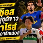 สรุปข่าวตลาดนักเตะประจำวัน 6 สิงหาคม 2569 ลิเวอร์พูลเปิดตัวมูนญอซ กิมาไรส์จ่อซบปืน วินิซิอุสใกล้อยู่ต่อ