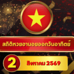 ไล่ครบทุกงวดฮานอย! สถิติหวยฮานอยวันนี้ 2 สิงหาคม 2569 เปิดเลขเด่นใหม่ หวยฮานอยย้อนหลัง 30 วัน ครบ 4 รอบกับ GOALSIAM