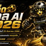 ทีเด็ดบอล AI 2026 วันที่ 25 สิงหาคม 2569 จาก AIxGOALSIAM รวมทีเด็ด 5 ดาว ทีเด็ดบอลนอก และมุมวิเคราะห์ครบทุกลีก อ่านราคา ทิศทางเกม และคู่เด่นก่อนคิกออฟ