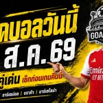 ทีเด็ดบอลวันนี้ 31 สิงหาคม 2569 เปิด 4 คู่เด่นคืนนี้ เช็กทรรศนะ GOALSIAM ก่อนเกมเดือด!