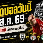 ทีเด็ดบอลวันนี้ 6 สิงหาคม 2569 เช็กด่วน 4 คู่เด่นก่อนเกม ใครเหนือกว่าอย่าเพิ่งตัดสินจนกว่าจะอ่านจบ