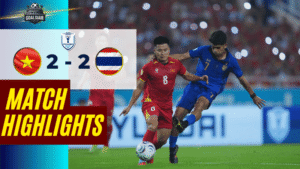 ไฮไลท์บอลวันนี้ ฟุตบอลชิงแชมป์อาเซียน ระหว่าง เวียดนาม พบ ไทย วันนี้ 26/8/69