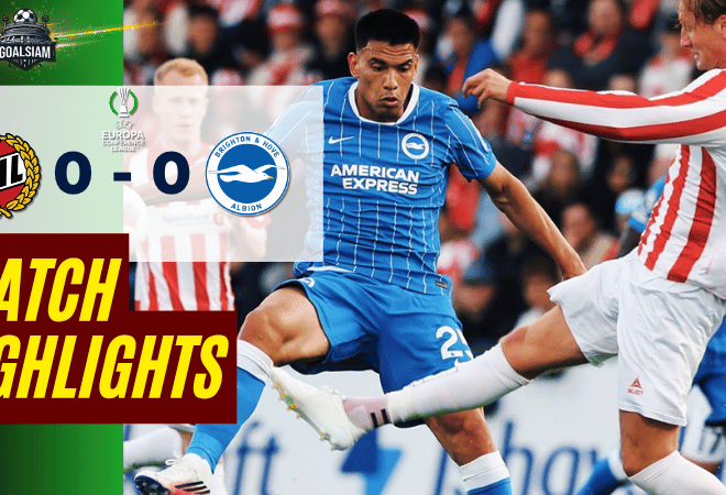 ไฮไลท์บอลวันนี้ ยูฟ่า คอนเฟอเรนซ์ ลีก ระหว่าง ทรอมโซ่ พบ ไบรท์ตัน วันนี้ 20/8/69