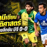 ปัตตานีเขียนประวัติศาสตร์! เปิดหัวไทยลีกยัน บีจี ปทุม 0-0 เกมรับแกร่งหยุดเกมรุกเดอะ แรบบิท