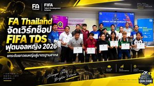 FA Thailand เร่งเครื่องปั้นชบาแก้วรุ่นใหม่ จัด FIFA TDS Physical Women Workshop ยกระดับเยาวชนหญิง
