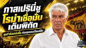 กาสเปรินี่ชูหัวใจโรม่า! พลิกนรกดับอตาลันต้า 2-1 ชี้ขุมกำลังคุณภาพสูงขึ้นก่อนลุยแชมเปียนส์ลีก