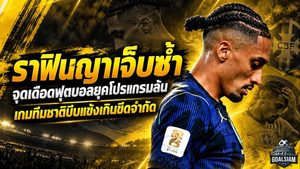 ราฟินญาเจ็บซ้ำจุดเดือดฟุตบอลยุคโปรแกรมล้น เกมทีมชาติบีบแข้งจนเกินขีดจำกัด