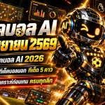 ทีเด็ดบอล AI 25 กันยายน 2569 เช็กโพย AIxGOALSIAM ครบทุกลีก อ่านมุมเกมให้ขาดก่อนตัดสินใจ