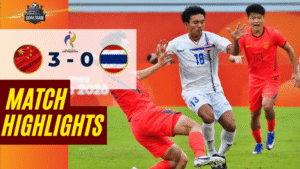ไฮไลท์บอลวันนี้ ฟุตบอลเอเชียนเกมส์ ระหว่าง จีน U23 พบ ไทย U23 วันนี้ 26/9/69