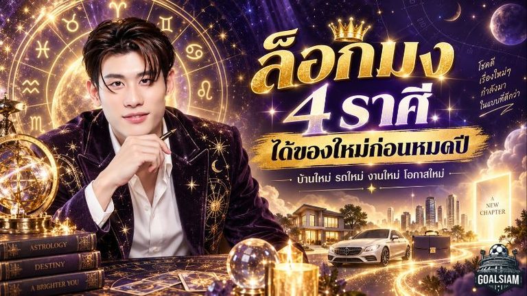 ดวงวันนี้ 4 ราศีล็อกมงรับของใหม่ก่อนหมดปี บ้าน รถ งาน เงิน มีลุ้นมาแบบไม่ทันตั้งตัว