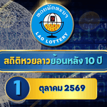 สถิติหวยลาวออกวันที่ 1 ย้อนหลัง 10 ปี เปิดเลขเด่น 8-6 เจาะเลขซ้ำ เลขห่าง ก่อนตรวจหวยลาวกับ GOALSIAM