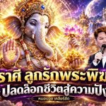 ดวงวันนี้พุ่งแรง! 5 ราศีลูกรักพระพิฆเนศ หมอบอย เคลียร์ชัด เปิดดวงรับพรใหญ่ ลุ้นปลดล็อกชีวิต งานรุ่ง เงินคล่อง โชคลาภเปิดทาง