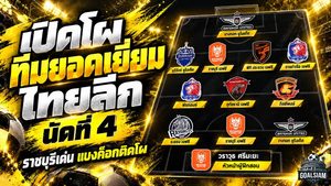 เปิดโผ 11 แข้งยอดเยี่ยมไทยลีก นัดที่ 4 ราชบุรีฟอร์มโหด วรวุธซิวกุนซือเด่น แบงค็อก-การท่าเรือติดโผเพียบ