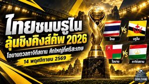 คิงส์คัพ 2026 เดือด! ทีมชาติไทยจับติ้วชนบรูไน เปิดทางลุ้นแชมป์สมัยที่ 52 โอมานฟัดทาจิกิสถาน ศึกใหญ่ที่ศรีสะเกษ