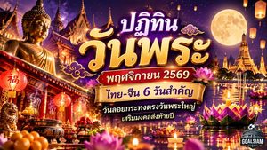 วันพระพฤศจิกายน 2569 มาแล้ว! เปิดปฏิทินวันพระไทย-จีน 6 วันสำคัญ สายบุญห้ามพลาด วันลอยกระทงตรงวันพระใหญ่ เสริมมงคลส่งท้ายปี