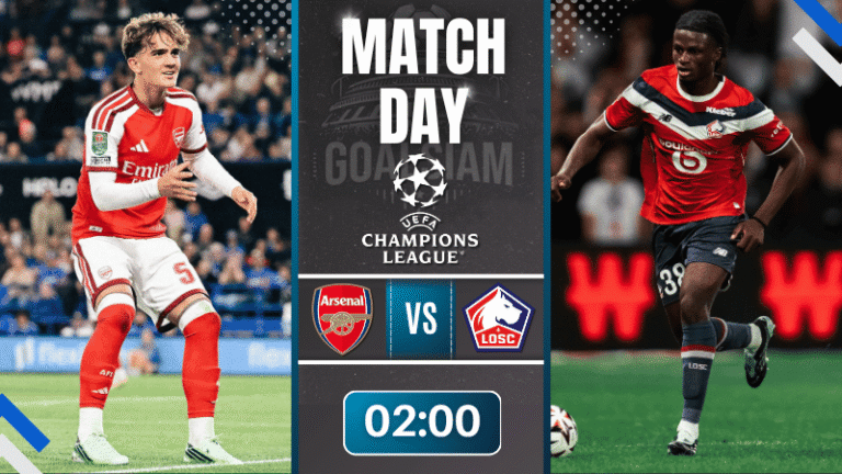 ดูบอลออนไลน์ ยูฟ่า แชมเปี้ยนส์ ลีก อาร์เซนอล พบกับ ลีลล์ 13/10/69