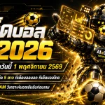 ทีเด็ดบอล AI 2026 วันอาทิตย์ที่ 1 พฤศจิกายน 2569 เปิดโผทีเด็ด 5 ดาว เจาะลึกทีเด็ดบอลนอกครบ คู่ เช็กทีมเด่นก่อนเกมได้ที่นี่!