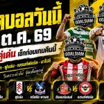 ทีเด็ดบอลวันนี้ 28 ต.ค. 2569 เจาะ 4 คู่เด็ดก่อนเกม! เซลติก ฟูแล่ม เบรนท์ฟอร์ด นาโปลี ใครตัวจริง ใครแค่ราคาคุย ต้องอ่าน!
