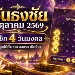 วันธงชัยเดือนตุลาคม 2569 เปิดฤกษ์มงคล 4 วัน พร้อมวันอธิบดี เช็กวันดีเริ่มงาน ออกรถ เปิดร้าน เสริมชัยให้ชีวิต