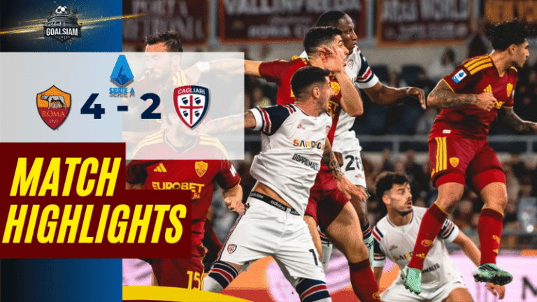 ไฮไลท์บอลวันนี้ กัลโช่ เซเรีย อา ระหว่าง โรม่า พบ กายารี่ วันนี้ 27/10/69